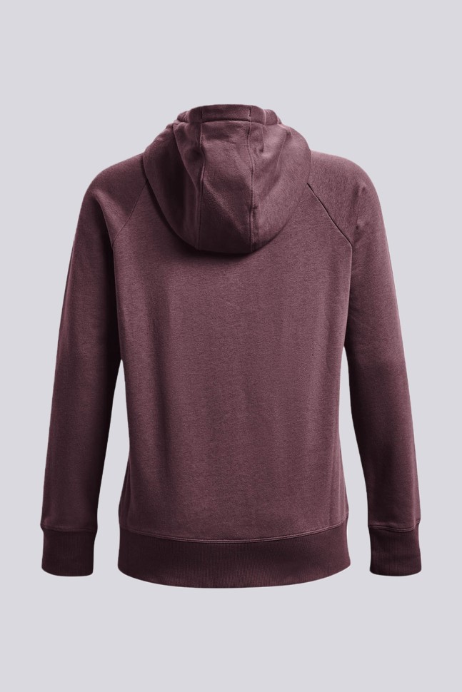 Толстовка жіноча Under Armour Rival Fleece Hb Hoodie фіолетова 1356317-554 изображение 3