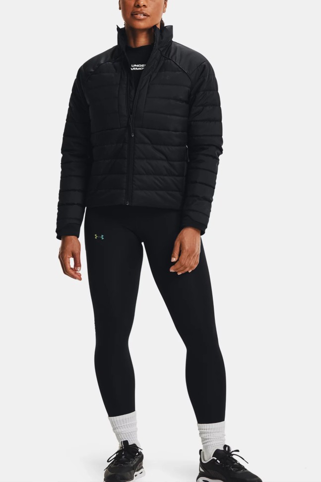 Куртка жіноча Under Armour Ua Insulate Jkt чорна 1364909-001 изображение 2