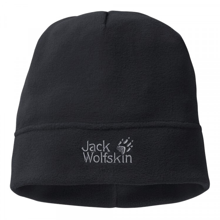 Шапка Jack Wolfskin Real Stuff Cap черная 1909851-6000