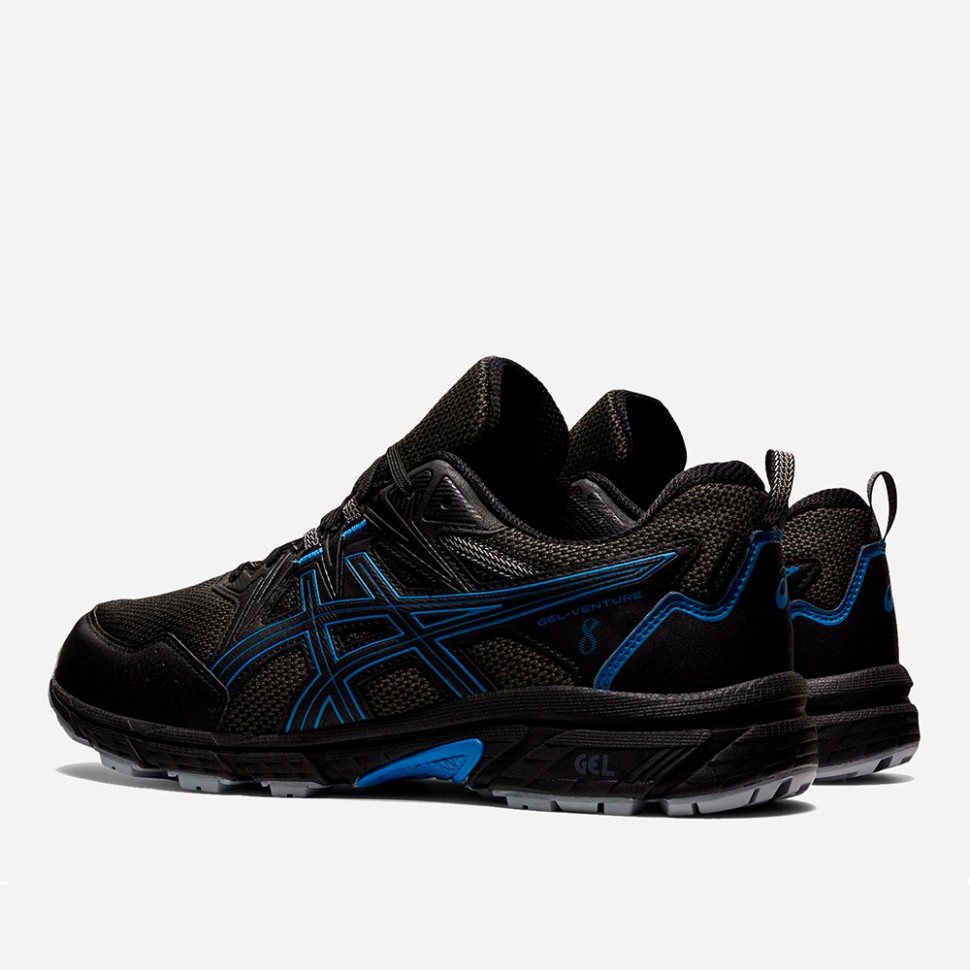 Кросівки чоловічі Asics Gel-Venture 8 Waterproof чорні 1011A825-003  — фото 3