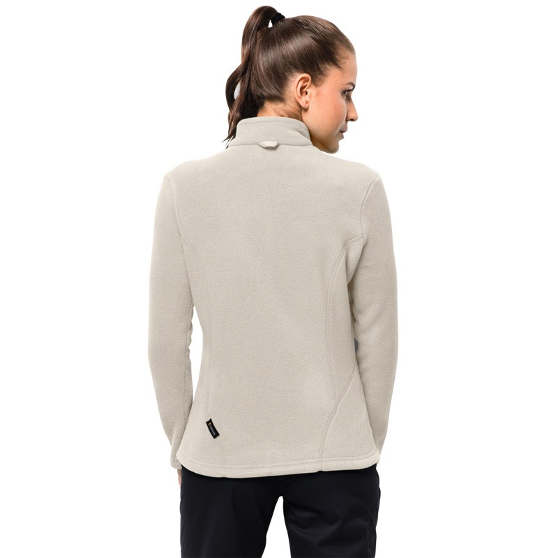 Толстовка женская Jack Wolfskin белая 1703882-5017 изображение 2