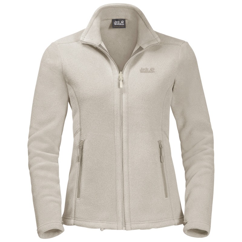 Толстовка женская Jack Wolfskin белая 1703882-5017 изображение 1