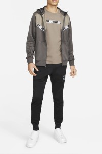 Толстовка чоловіча Nike M Nsw Repeat Pk Fz Hoodie темно-сіра DM4672-254  изображение 6