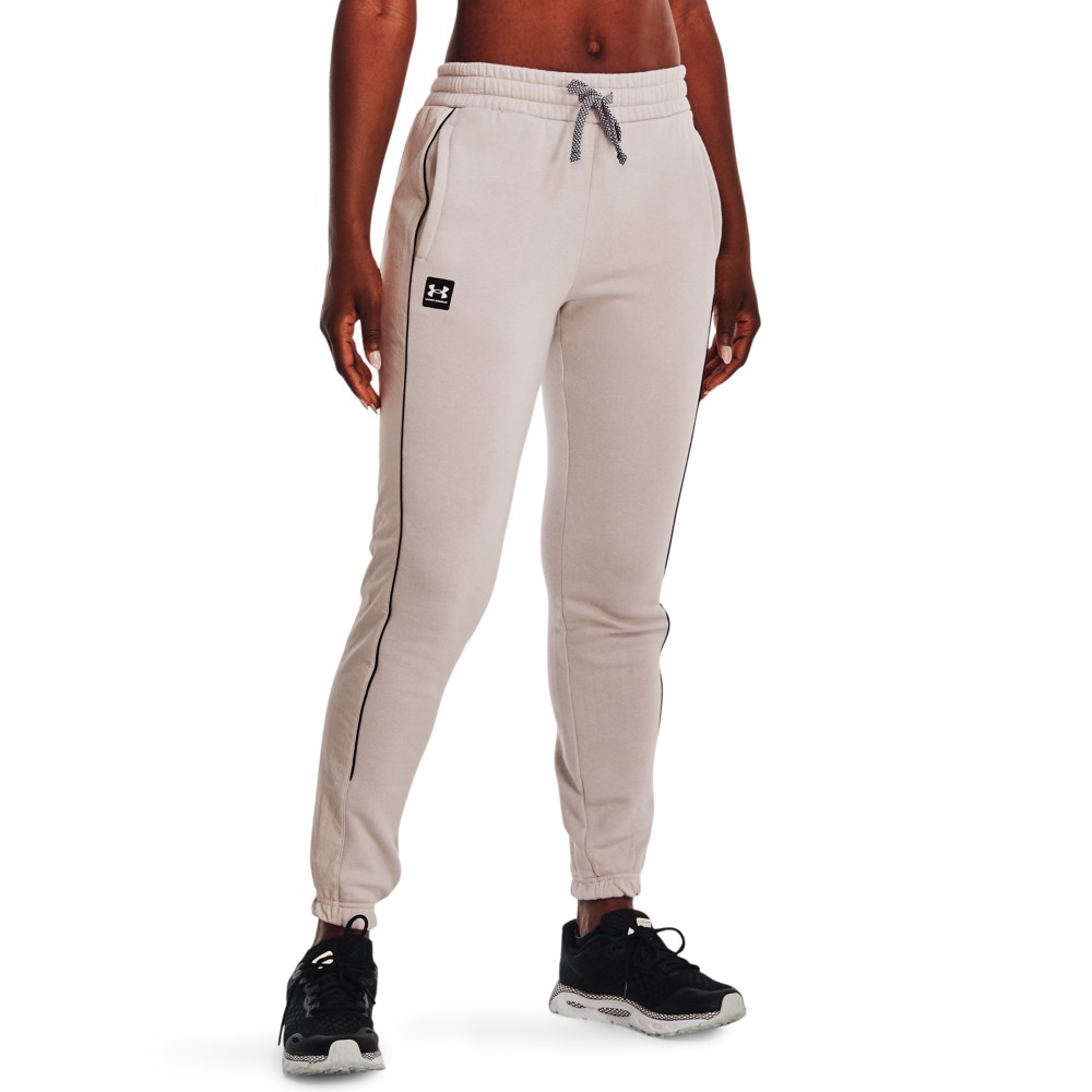 Брюки женские Under Armour Rival+ Fleece Pant серые 1374109-592 изображение 1