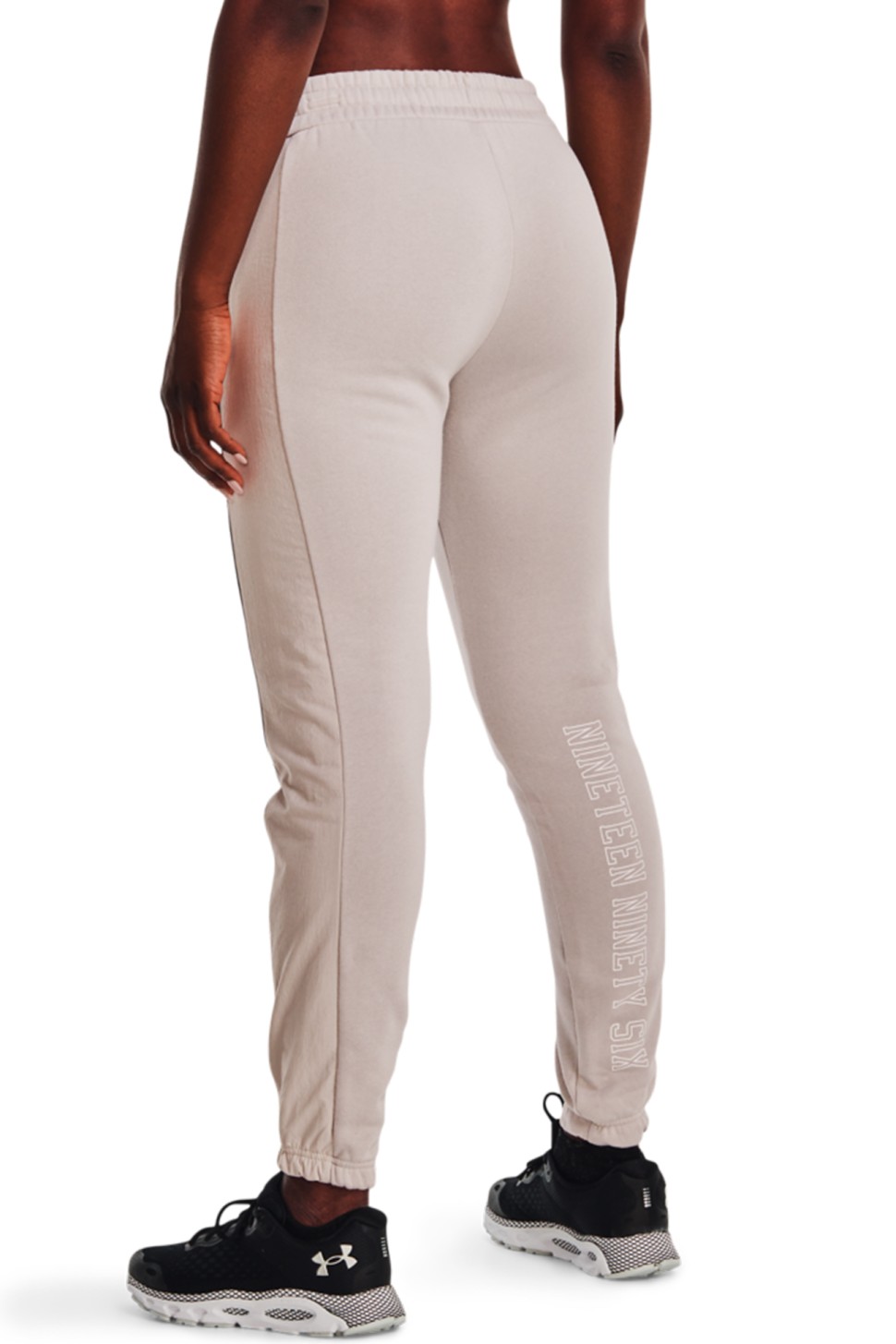 Штани жіночі Under Armour Rival+ Fleece Pant сірі 1374109-592 — фото 3