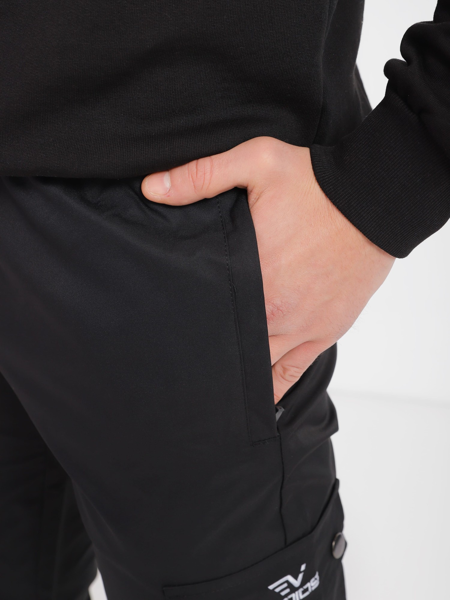 Штани чоловічі Evoids Steen чорні 362204-010 изображение 6