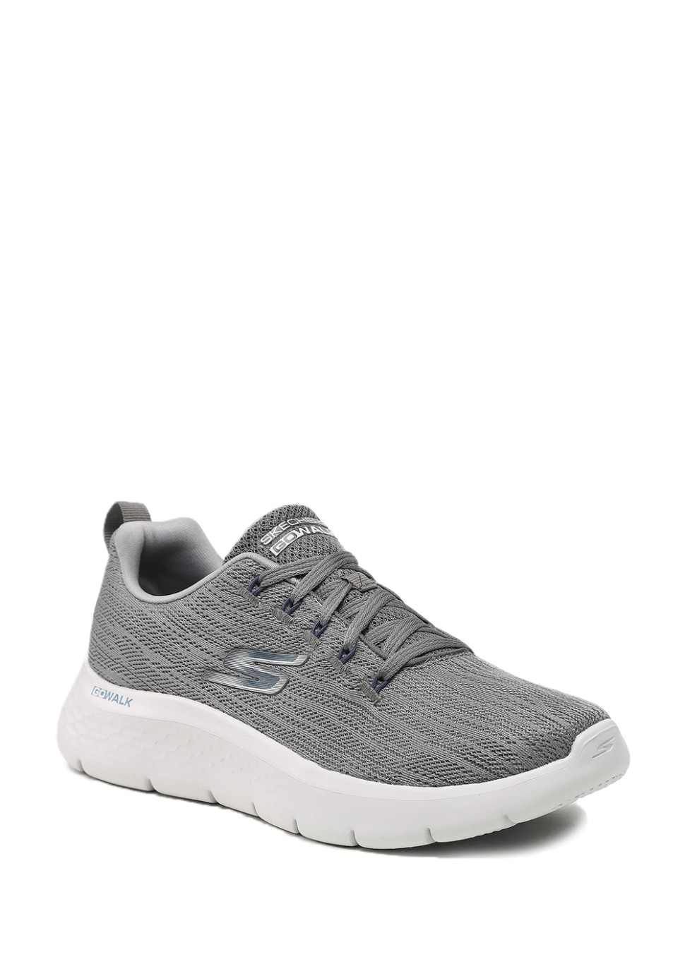 Кросівки чоловічі Skechers Go Walk Flex сірі 216481 CCNV — фото 3