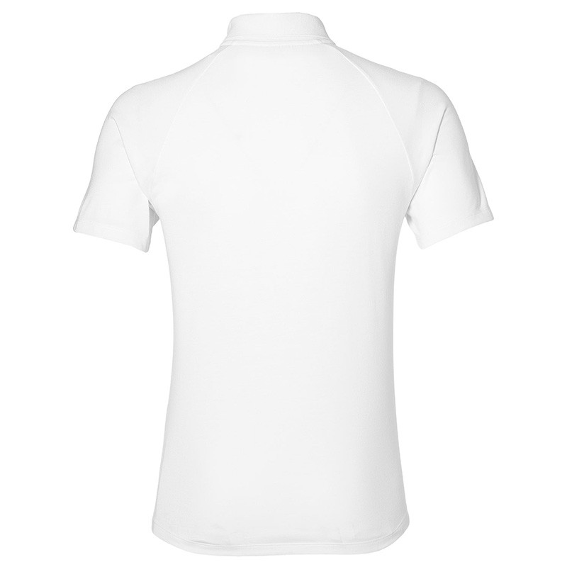 Футболка мужская Asics Club polo white белая 141160-0001 изображение 2