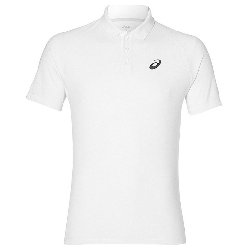 Футболка мужская Asics Club polo white белая 141160-0001 изображение 1