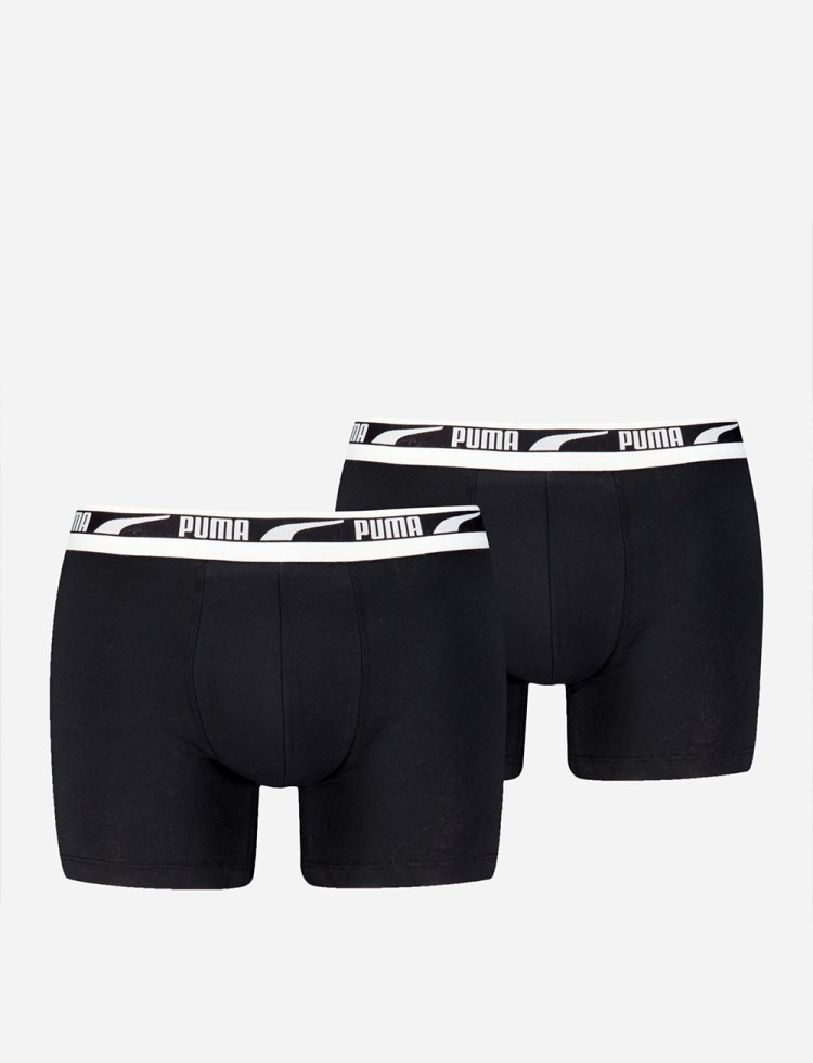 Нижнее белье мужское Puma EVERYDAY MULTI LOGO черное 93832501 изображение 2