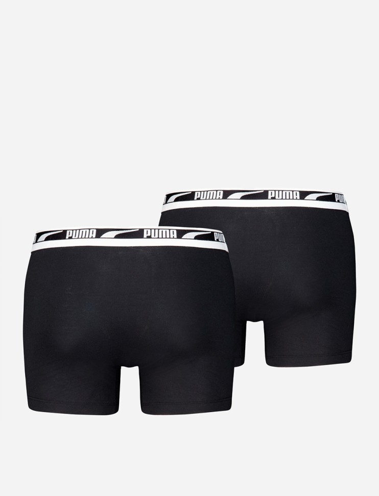 Нижнее белье мужское Puma EVERYDAY MULTI LOGO черное 93832501 изображение 3
