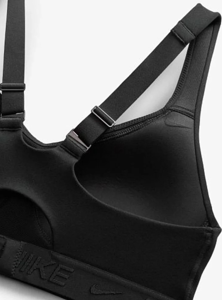Бра женский Nike W NK DF INDY HGH SPT BRA черный FD1068-010 изображение 4