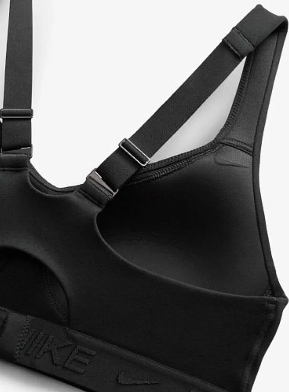 Бра жіночий Nike W NK DF INDY HGH SPT BRA чорний FD1068-010 — фото 4
