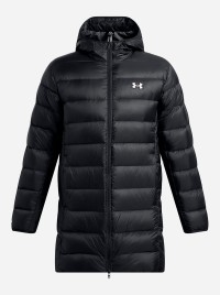 Куртка чоловіча Under Armour LEGEND DOWN PARKA чорна 1385839-001 изображение 5