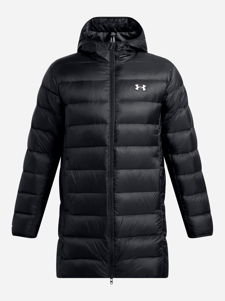 Куртка чоловіча Under Armour LEGEND DOWN PARKA чорна 1385839-001 изображение 5