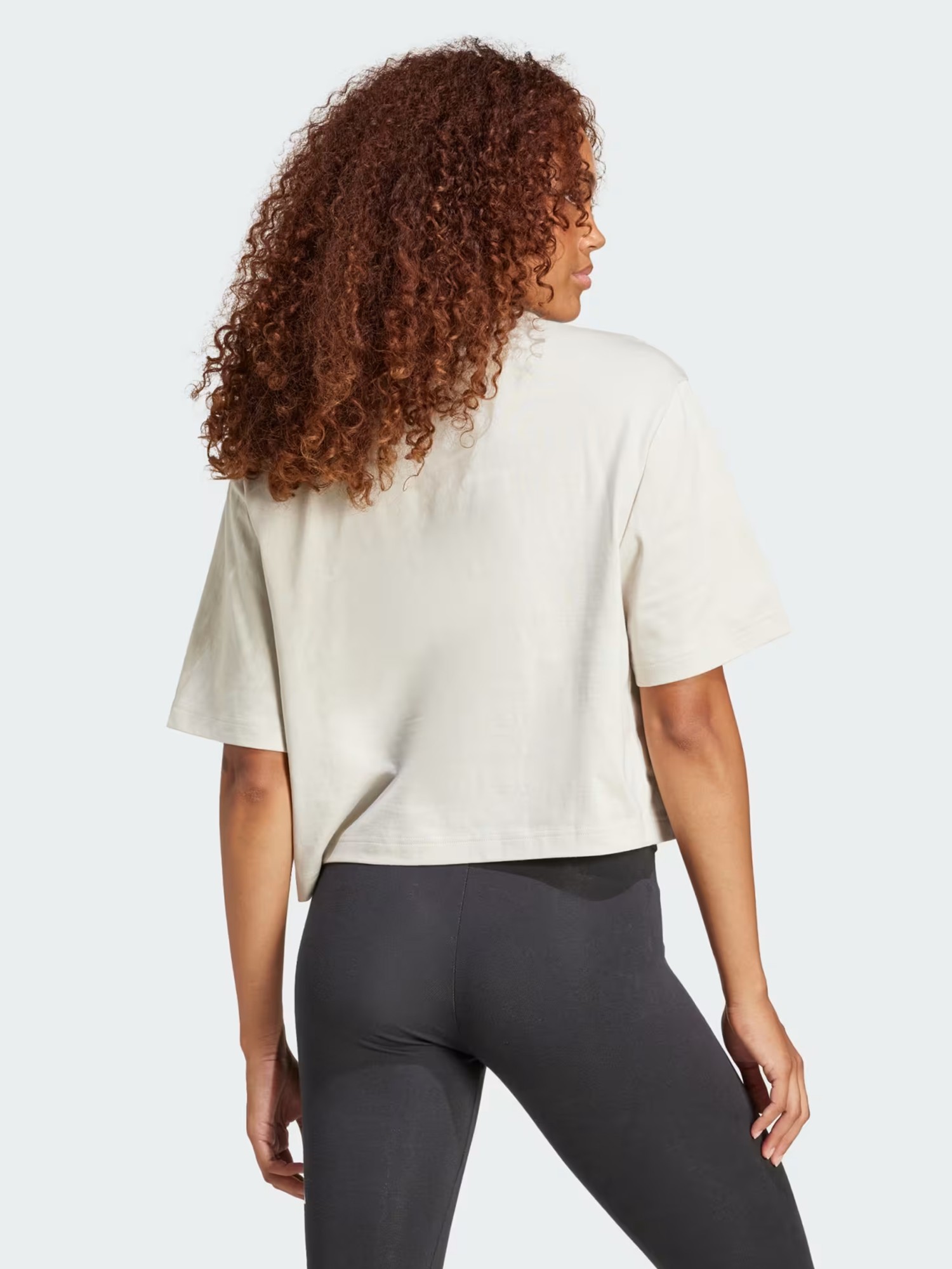 Футболка женская Adidas W BL SJ BF T бежевая JG8729 изображение 3