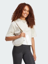 Футболка женская Adidas W BL SJ BF T бежевая JG8729 изображение 4