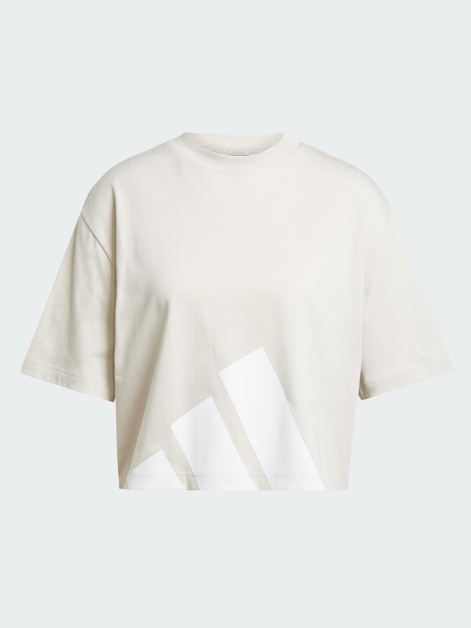 Футболка женская Adidas W BL SJ BF T бежевая JG8729 изображение 7