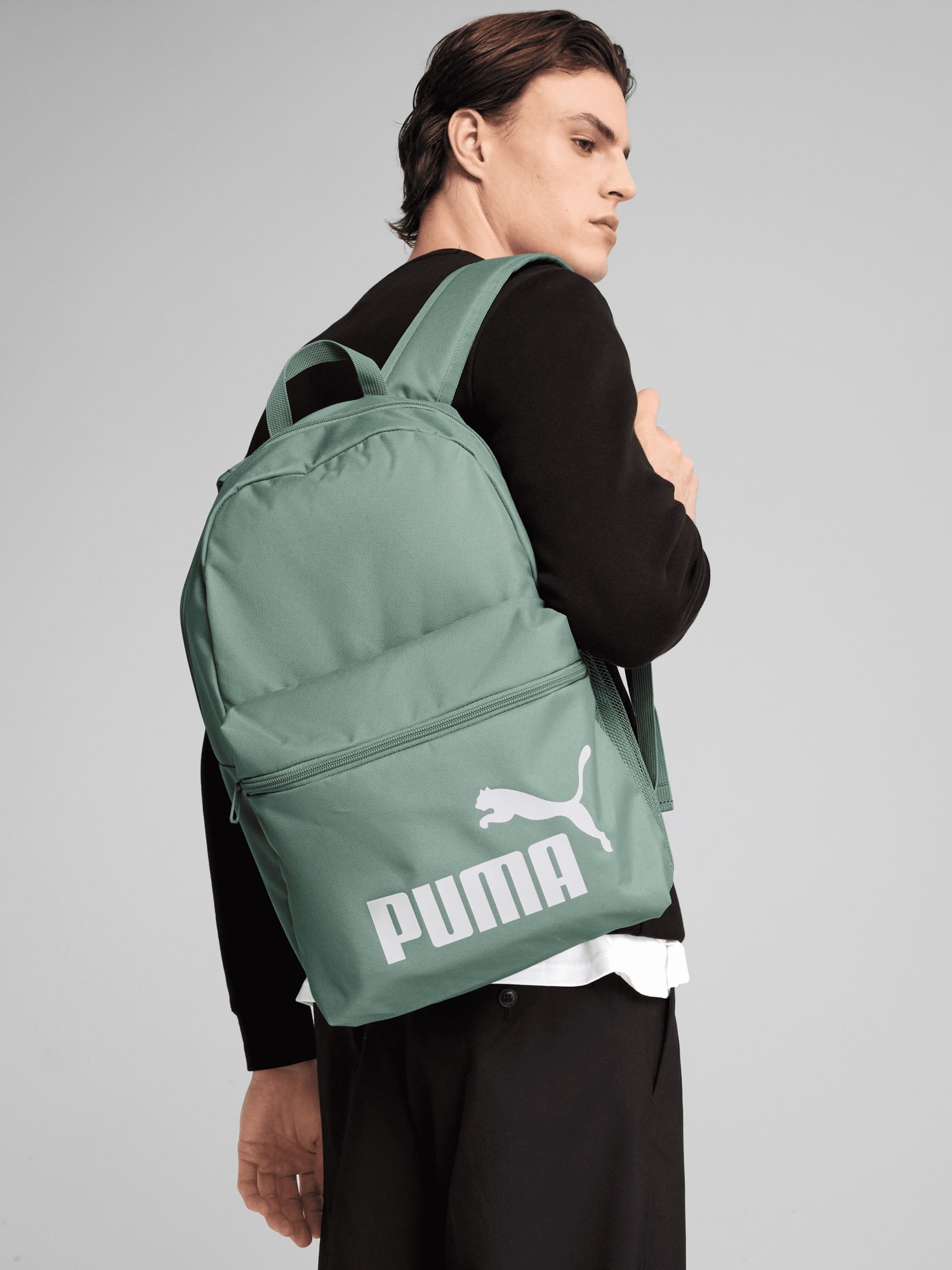 Рюкзак  Puma PUMA PHASE Backpack зелений 09116407 изображение 6