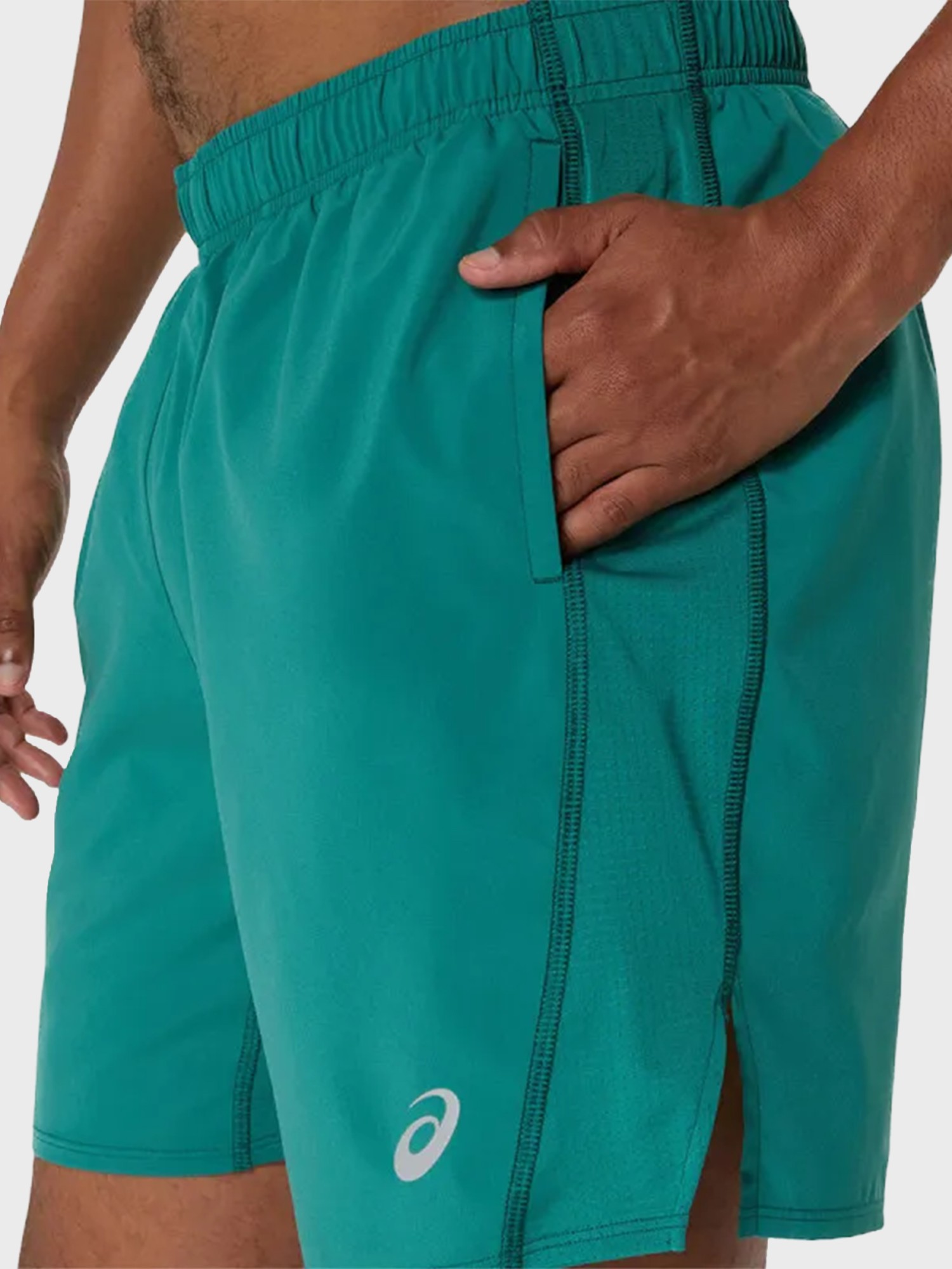 Шорты мужские Asics ASICS CORE 7IN SHORT бирюзовые 2011D213-300 изображение 4