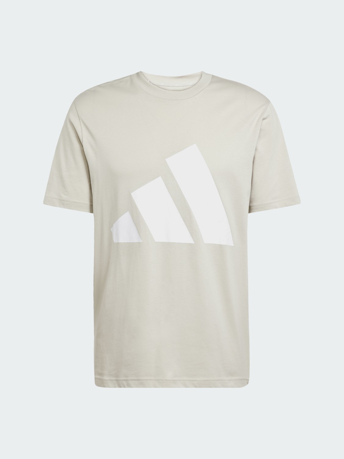 Футболка мужская Adidas M BL SJ T бежевая JE8933 изображение 7