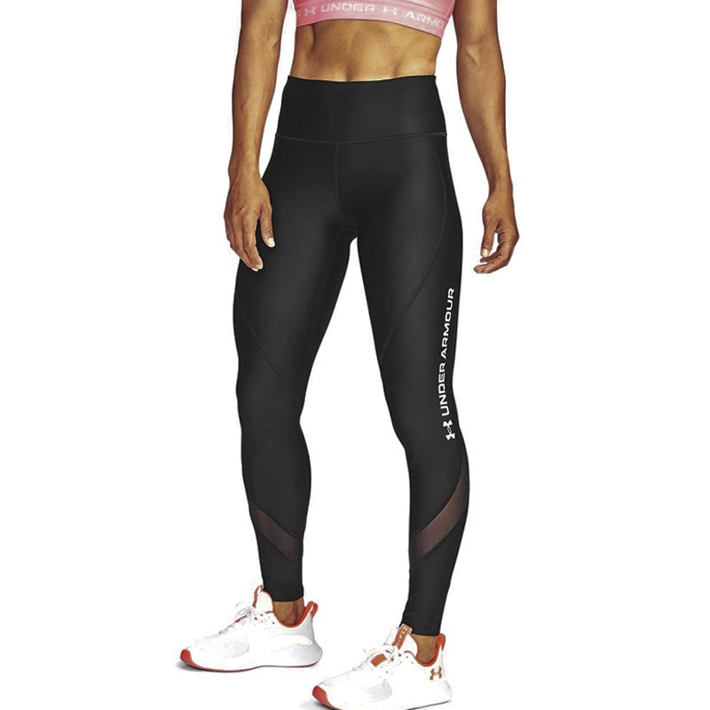 Лосіни жіночі Under Armour HeatGear Armour Wordmark Leggings чорні 1356409-001 — фото 4