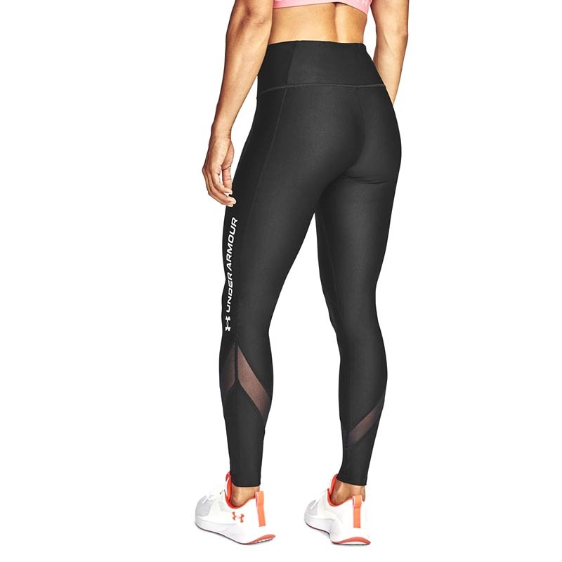 Лосіни жіночі Under Armour HeatGear Armour Wordmark Leggings чорні 1356409-001 — фото 5