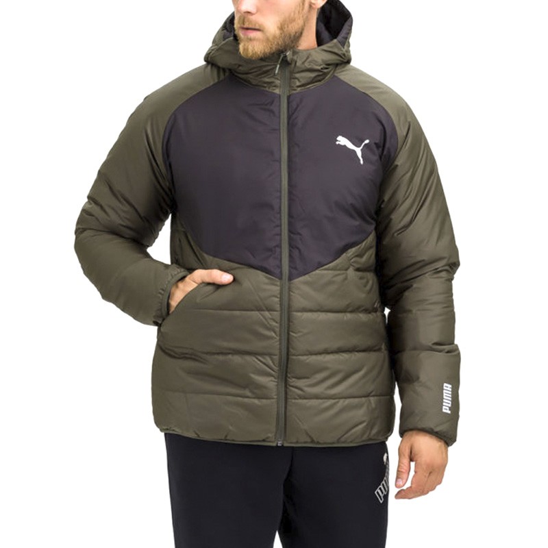 Куртка мужская Puma WarmCELL Padded Jacket хаки 58216870 — фото 2 — Sport City Куртка мужская Puma WarmCELL Padded Jacket хаки 58216870 — фото 2