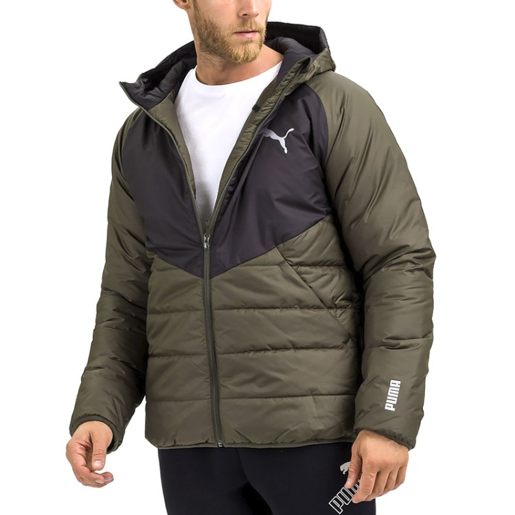 Куртка мужская Puma WarmCELL Padded Jacket хаки 58216870 изображение 3
