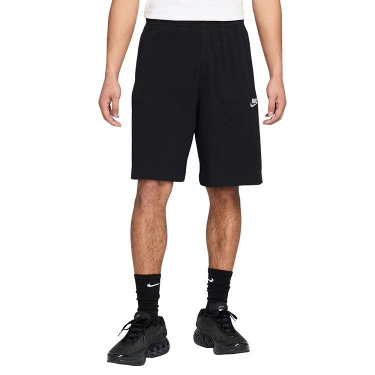 Шорты мужские Nike M NSW CLUB JSY SHORT черные DZ2543-013