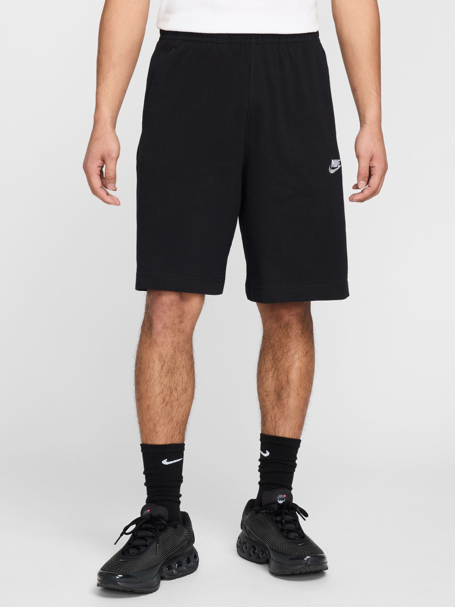 Шорти чоловічі Nike M NSW CLUB JSY SHORT чорні DZ2543-013 изображение 2