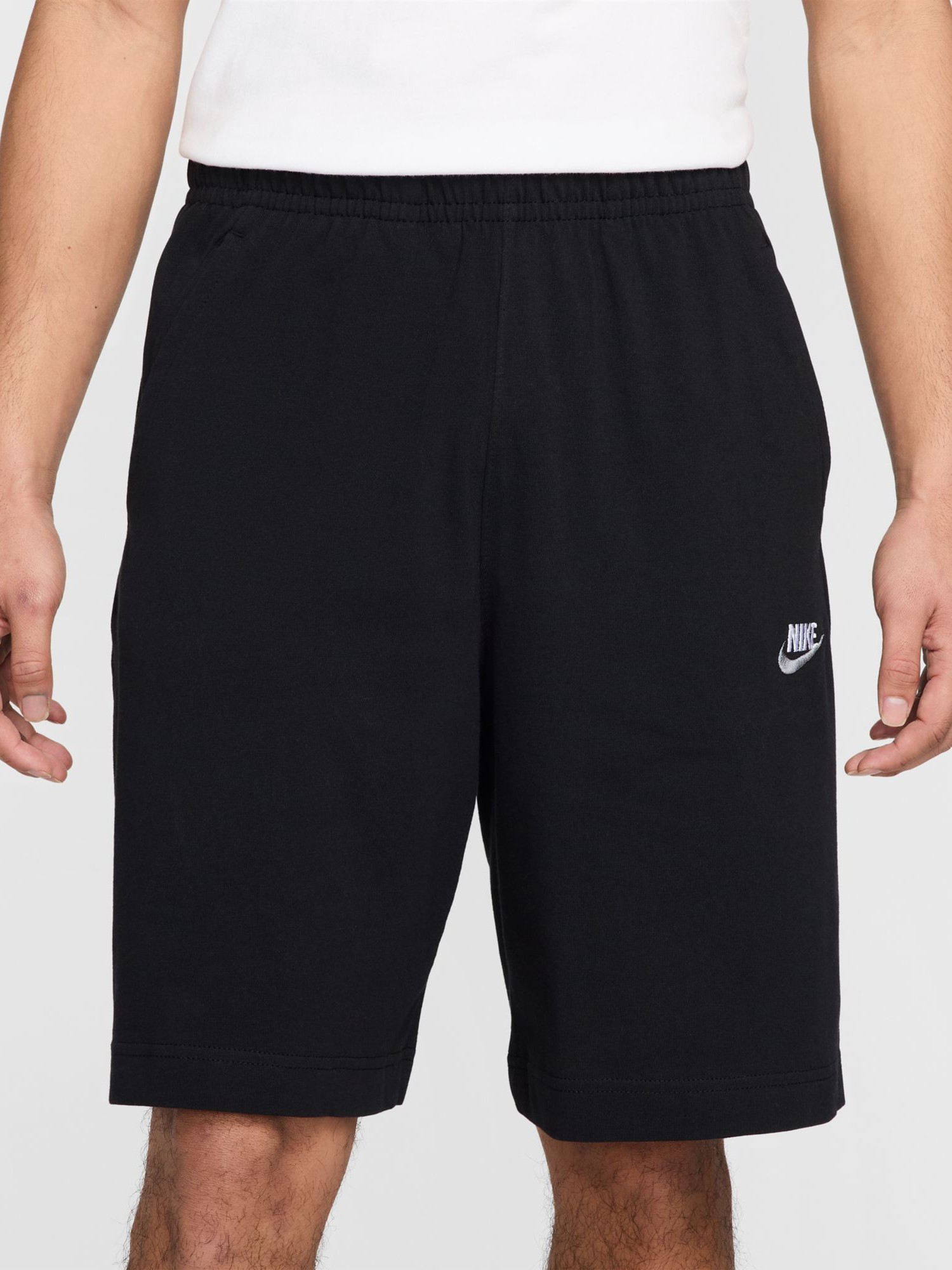 Шорти чоловічі Nike M NSW CLUB JSY SHORT чорні DZ2543-013 изображение 3