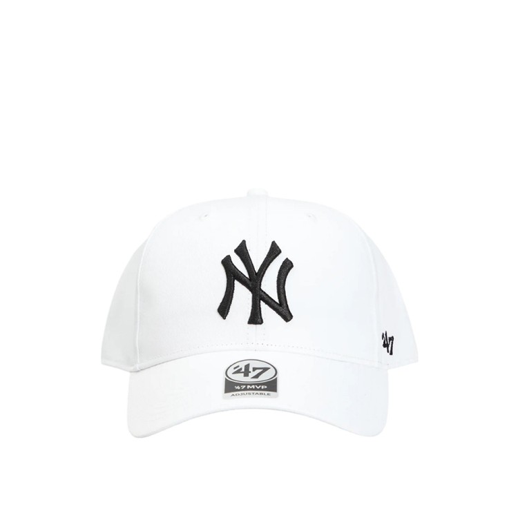 Кепка унисекс 47 Brand NEW YORK YANKEES RAISED BASIC белая RAC17CTP-WH изображение 1