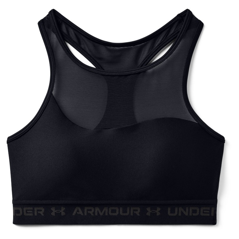 Бра Under Armour Mid Crossback M Bra чорний 1360307-001 — фото 1
