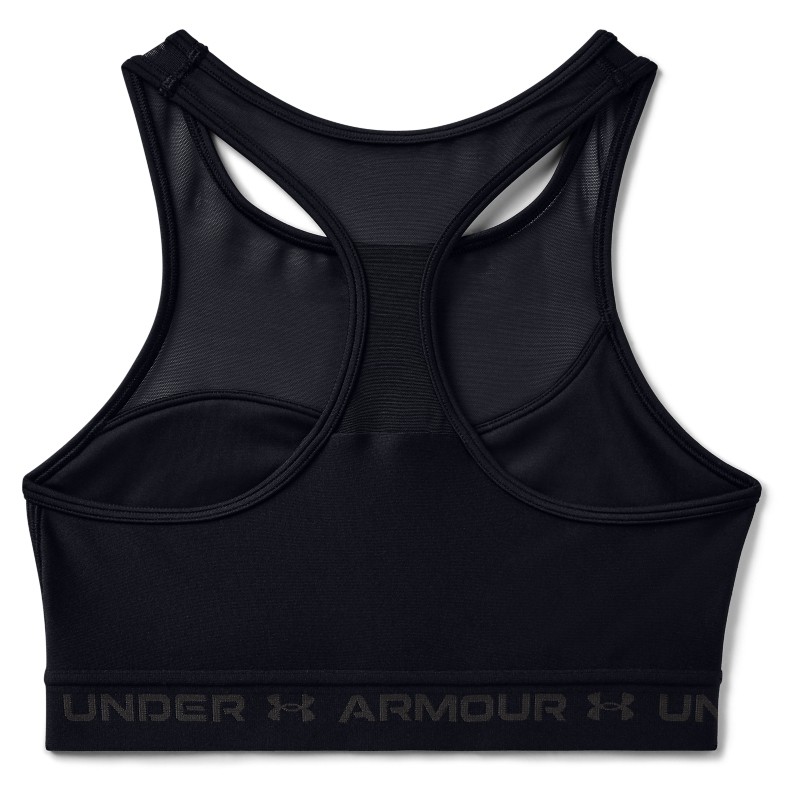 Бра Under Armour Mid Crossback M Bra чорний 1360307-001 — фото 2