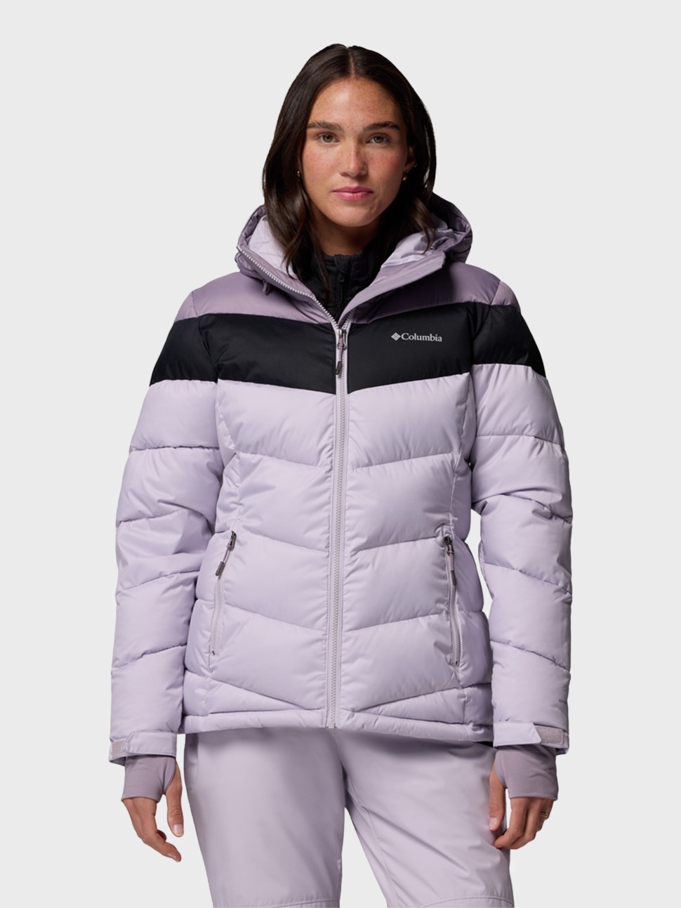 Куртка жіноча Columbia Abbott Peak™ II Insulated Jacket фіолетова 2105111-551 — фото 3