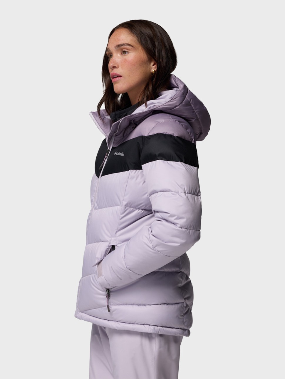 Куртка жіноча Columbia Abbott Peak™ II Insulated Jacket фіолетова 2105111-551 — фото 4