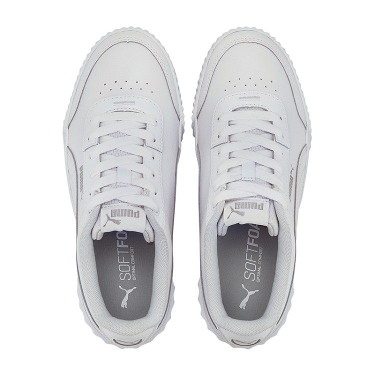 Кроссовки женские Puma Carina Lift Tw белые 37474001 изображение 4