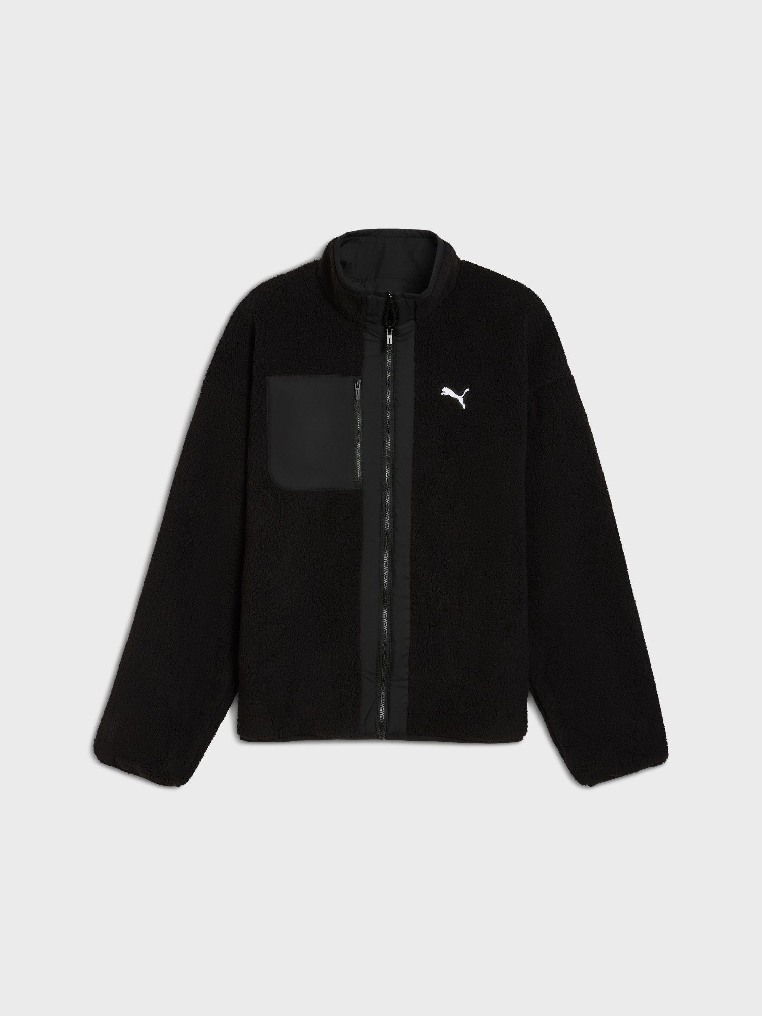 Куртка мужская Puma Reversible Sherpa Jacket черная 68837101 изображение 5