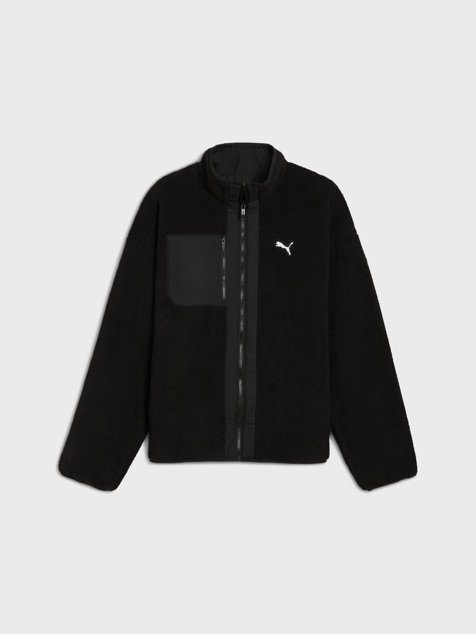 Куртка чоловіча Puma Reversible Sherpa Jacket чорна 68837101 — фото 5