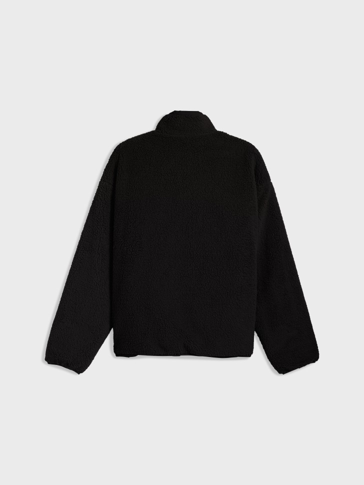 Куртка чоловіча Puma Reversible Sherpa Jacket чорна 68837101 изображение 6