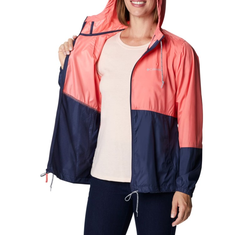 Ветровка женская Columbia Flash Forward™ Windbreaker розовая 1585911-699 изображение 4
