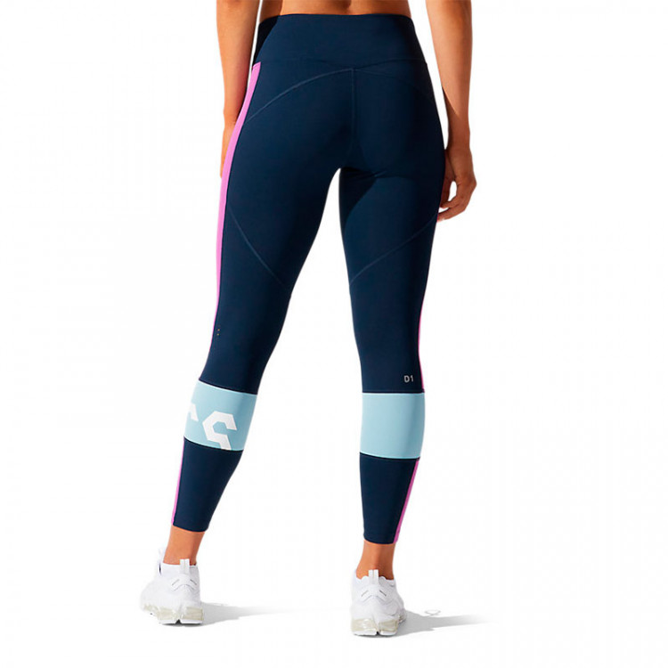 Леггинсы женские Asics Color Block Cropped  Tight 2 синие 2032A410-410 изображение 2