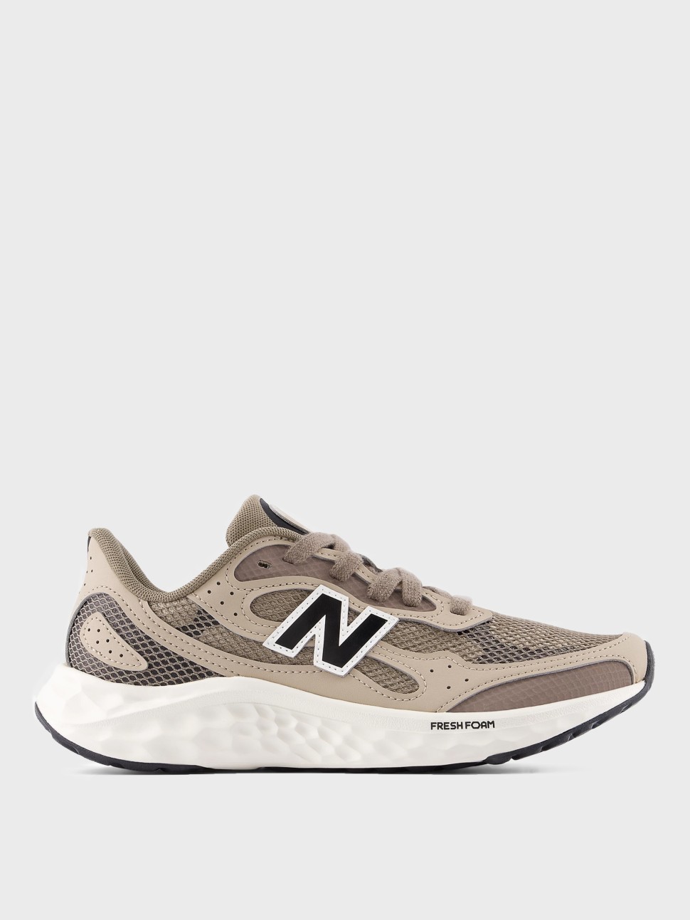 Кроссовки женские New Balance FRESHFOAM ARISHI V4 коричневые WARIS682 — фото 2