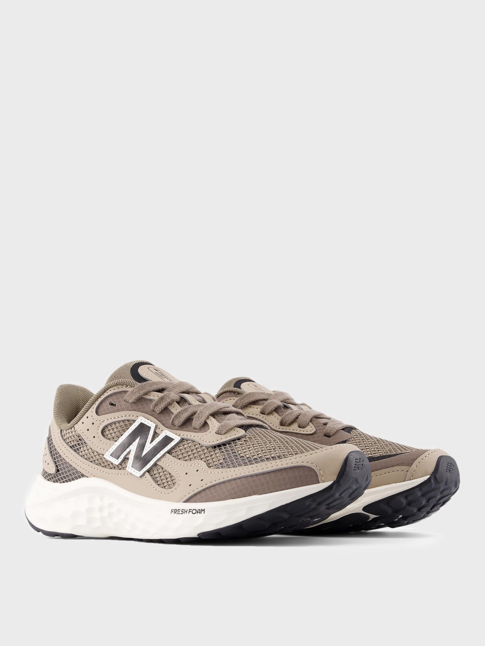 Кроссовки женские New Balance FRESHFOAM ARISHI V4 коричневые WARIS682 — фото 3