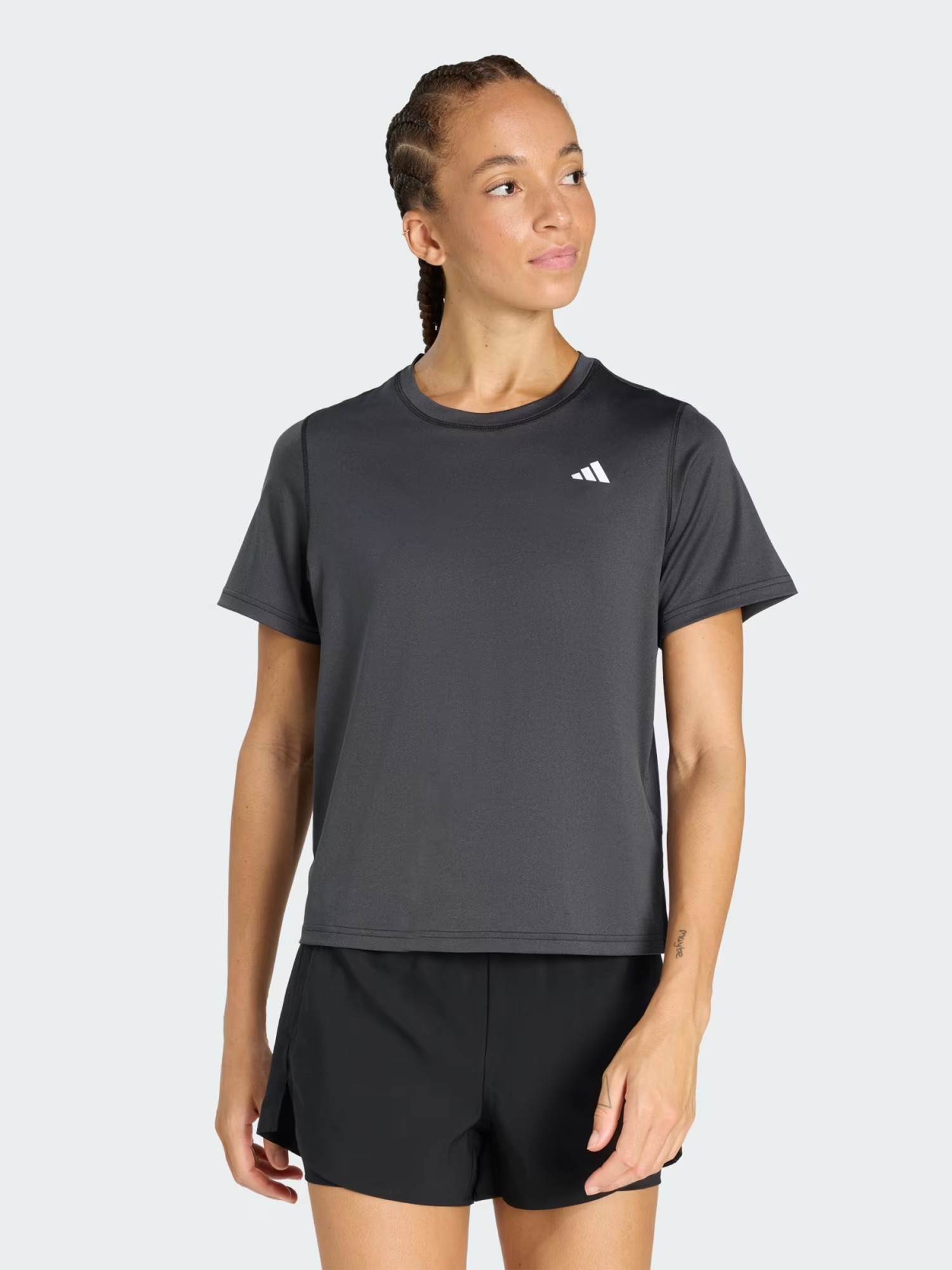 Футболка женская Adidas WE MIN CREW TEE черная KA2475 изображение 2