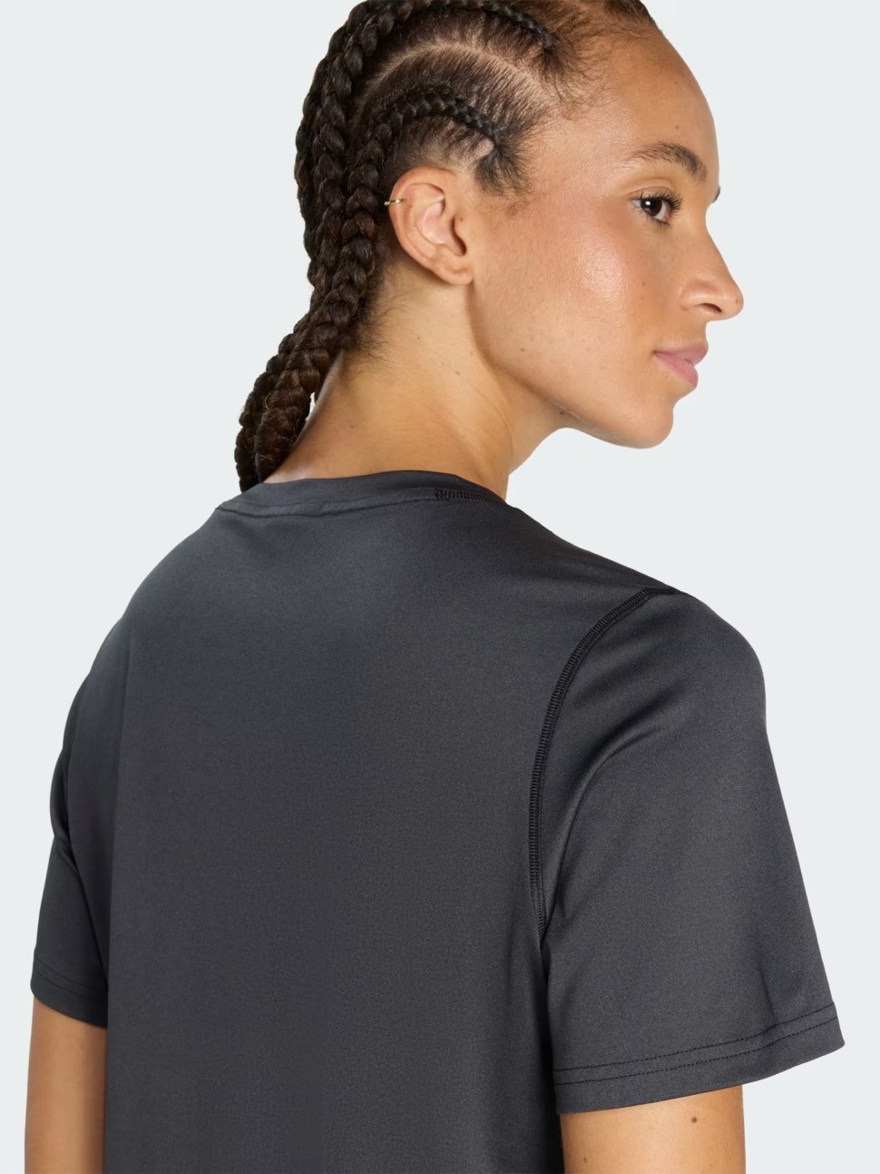 Футболка жіноча Adidas WE MIN CREW TEE чорна KA2475 — фото 5