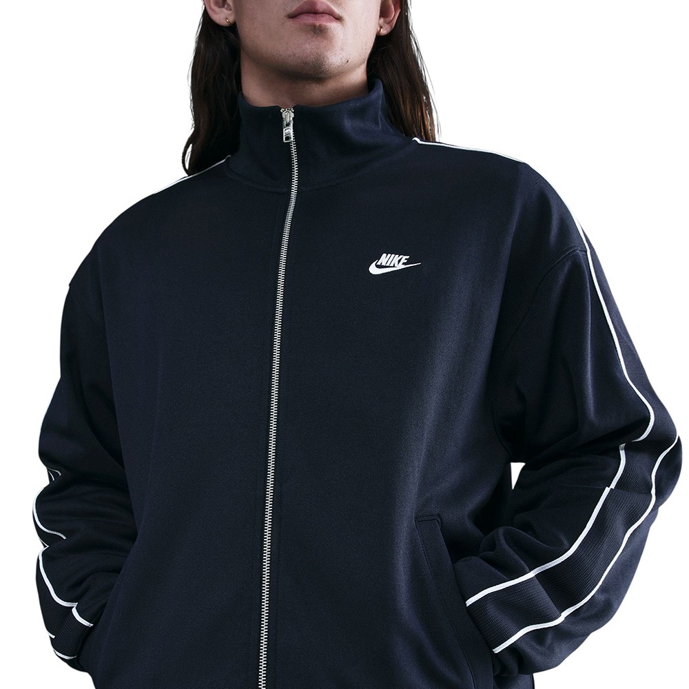 Толстовка чоловіча Nike M NK CLUB KNIT OS TRACK JACKET темно-синя HV1417-451 изображение 1