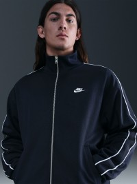 Толстовка чоловіча Nike M NK CLUB KNIT OS TRACK JACKET темно-синя HV1417-451 изображение 2