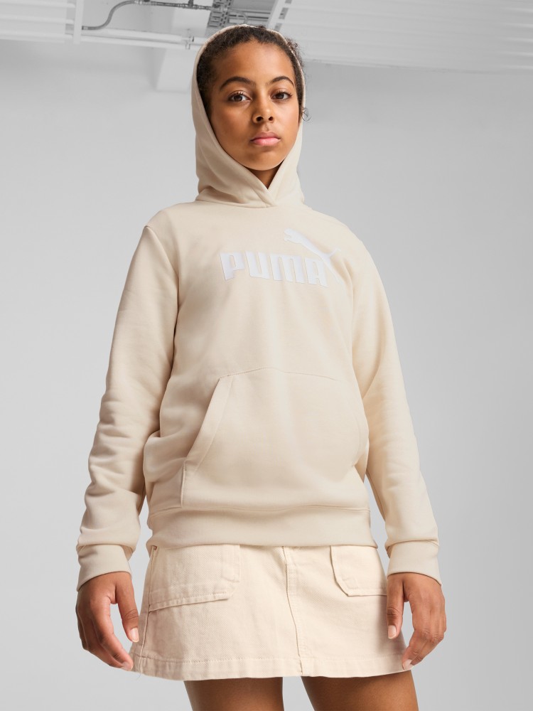Толстовка детская Puma ESS No. 1 Logo Hoodie TR G молочная 68489787 изображение 2